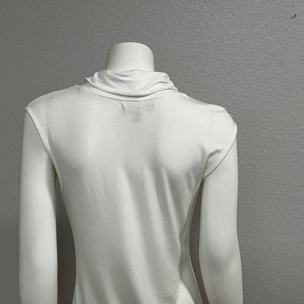 Banana Republic Cowl Neck Short Sleeve Shirt - Picture 5 of 7